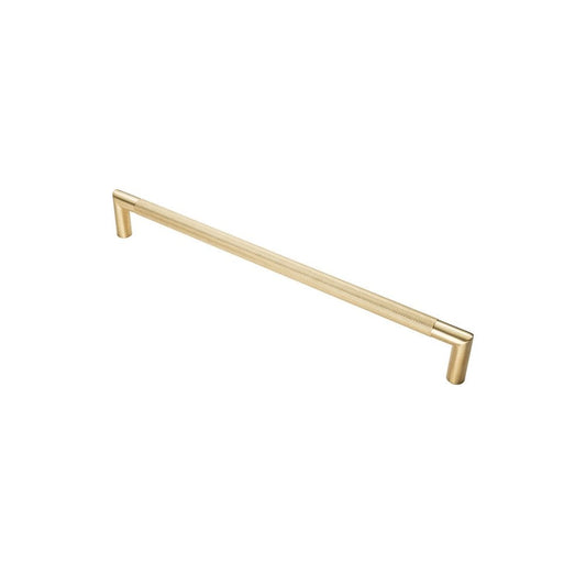 Carlisle Brass Satin PVD 450mm Centres Mitred Knurled Pull Handle Range SWP1169/450SPVD
