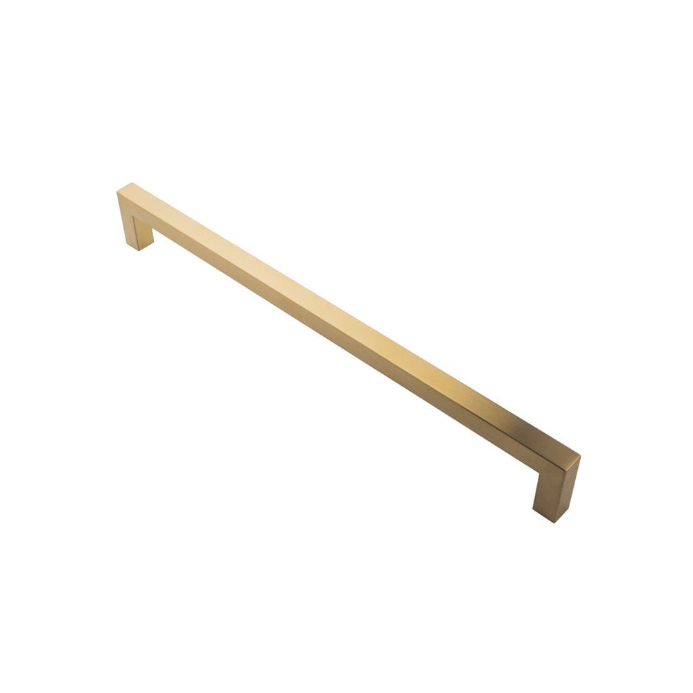 Carlisle Brass Satin PVD Square Mitred Pull Handle 450mm Centres SSM1445SPVD