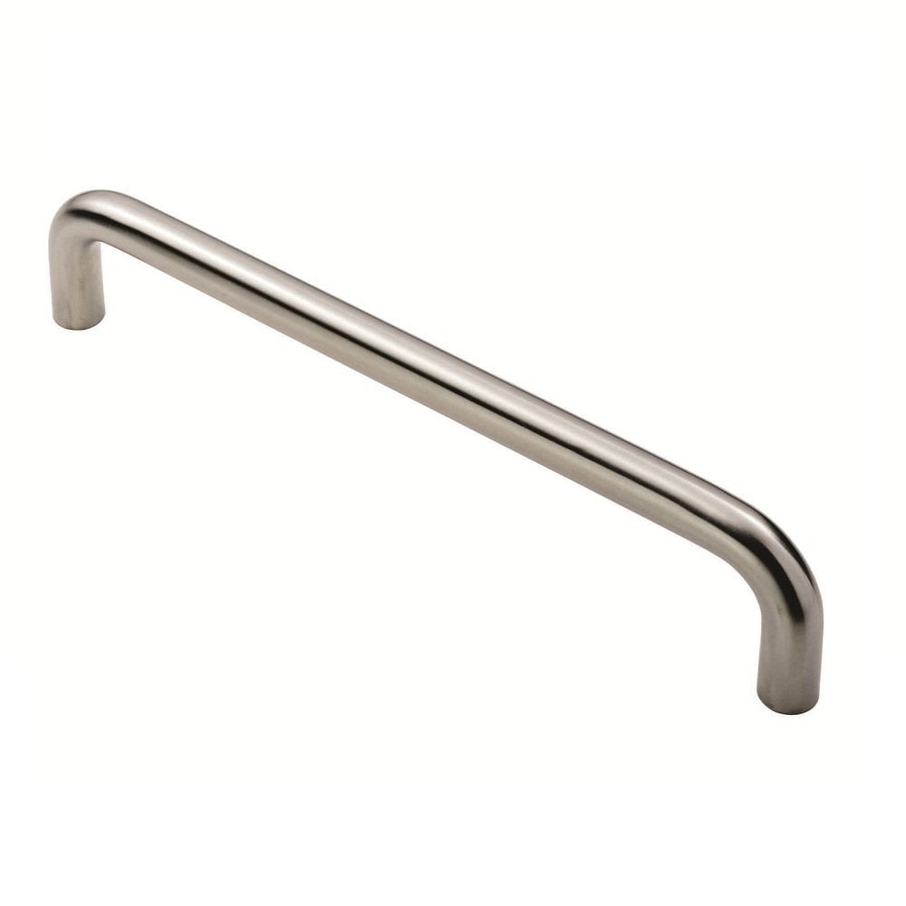 Carlisle Brass Satin Stainless Steel 19mm, 450mm Centres D Pull Handle CSD1450SSS