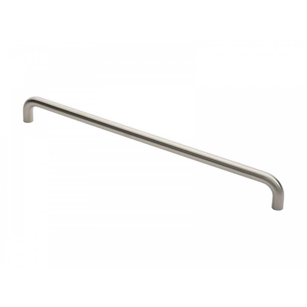 Carlisle Brass Satin Stainless Steel 22mm D,600mm Centres Pull Handle CFD1600SSS