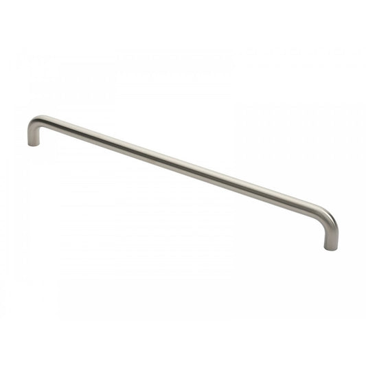 Carlisle Brass Satin Stainless Steel 22mm D,600mm Centres Pull Handle CFD1600SSS
