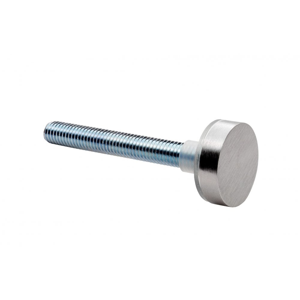 Carlisle Brass Satin Stainless Steel 25mm Dia Bolt cap fixing pack to suit pull handles SBF1025SSS