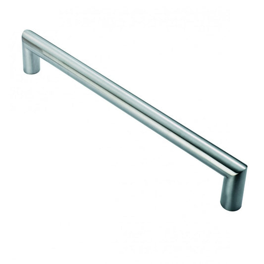 Carlisle Brass Satin Stainless Steel 30mm Dia, 450mm Centres Mitred Pull Handles PCM1450SSS