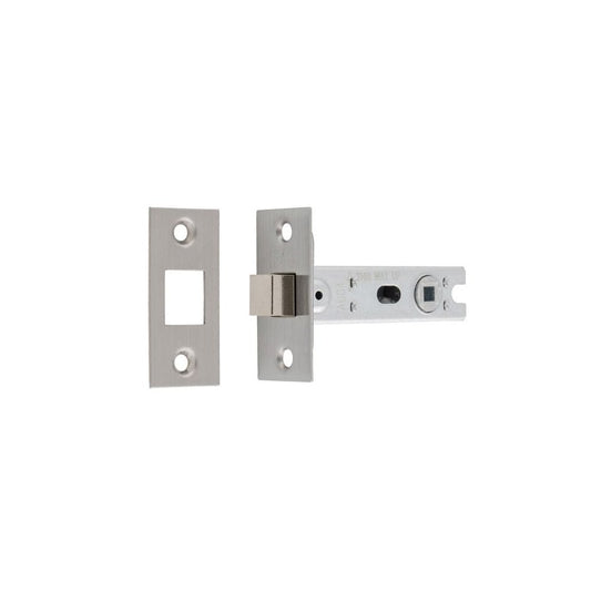 Carlisle Brass Satin Stainless Steel Bolt-Through Tubular Deadbolt Latch 76mm BTD30SSS