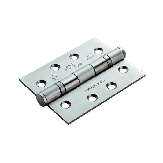 Carlisle Brass Satin Stainless Steel Grade 13 Ball Bearing P Hinge (Pack of 3) HIN1433P/13SSS/3P