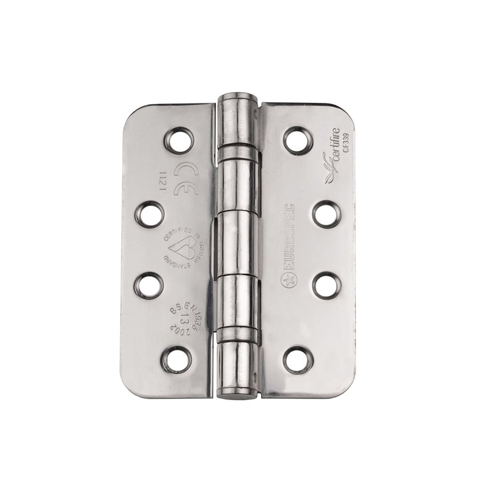 Carlisle Brass Satin Stainless Steel Radius Grade 13 Ball Bearing Hinge HIN14325/13SSS/R