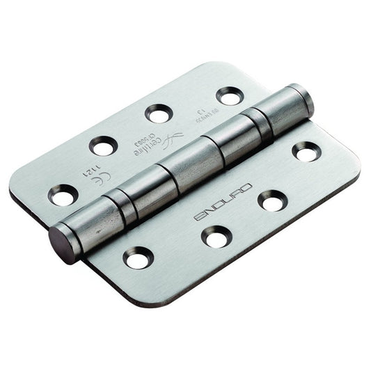Carlisle Brass Satin Stainless Steel Radius Grade 13 Ball Bearing P Hinge HIN1433P/13SSS/R