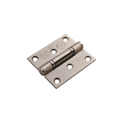 Carlisle Brass Satin Stainless Steel Square Grade 11 Ball Bearing Hinge HIN13225/11SSS