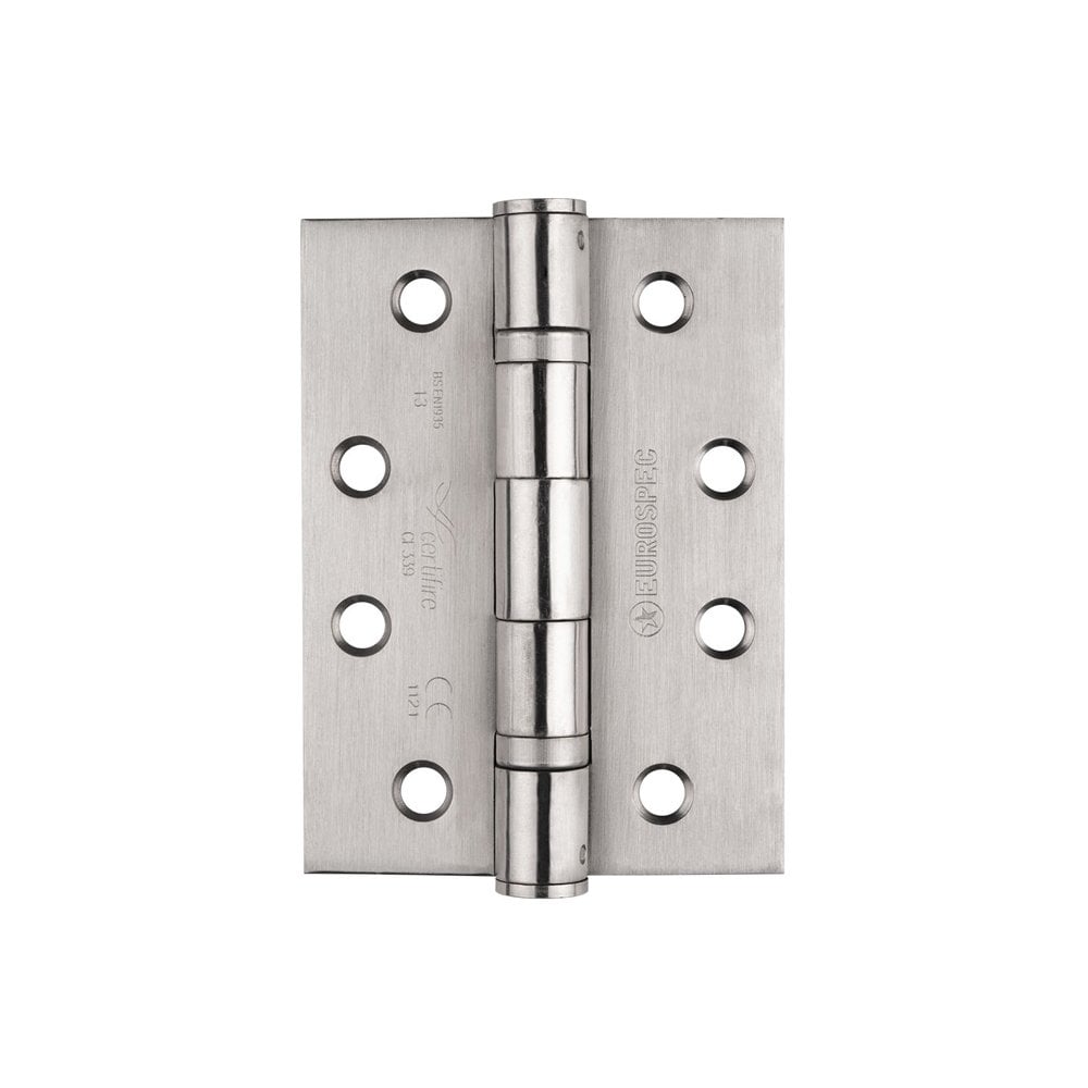 Carlisle Brass Satin Stainless Steel Square Grade 13 Ball Bearing P Hinge HIN1433P