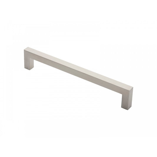 Carlisle Brass Satin Stainless Steel Square Mitred Pull Handle 300mm Centres SSM1430SSS