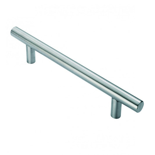 Carlisle Brass Satin Stainless Steel Straight T Pull Handles 25mm Dia, 300mm Centres PBT1300SSS