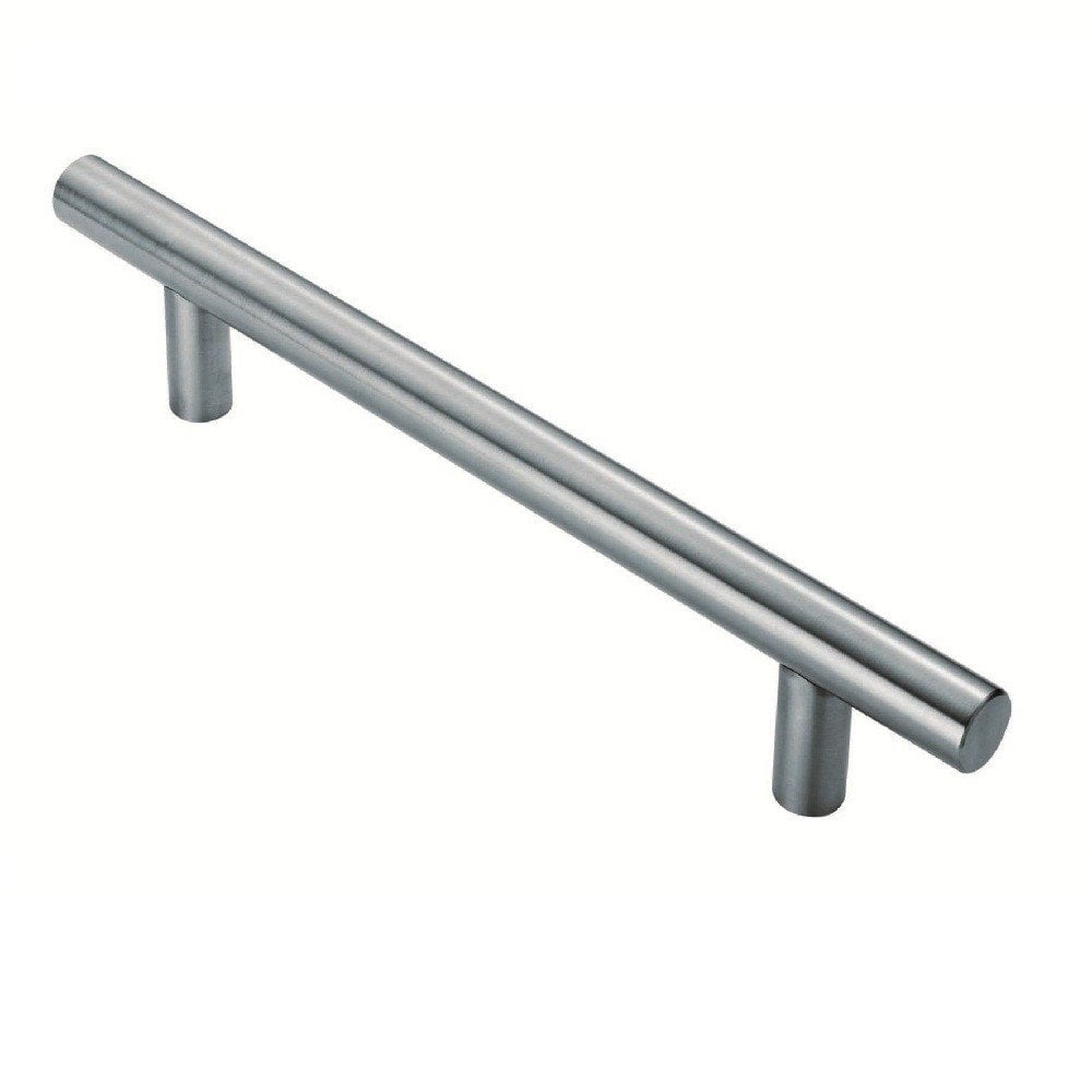 Carlisle Brass Satin Stainless Steel Straight T Pull Handles 30mm Dia, 1000mm Centres PCT11200SSS