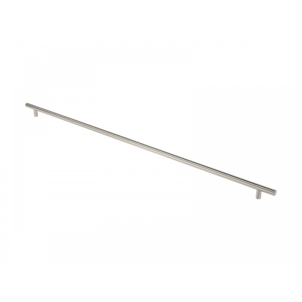 Carlisle Brass Satin Stainless Steel Straight T Pull Handles 30mm Dia, 1630mm Centres PCT11800SSS