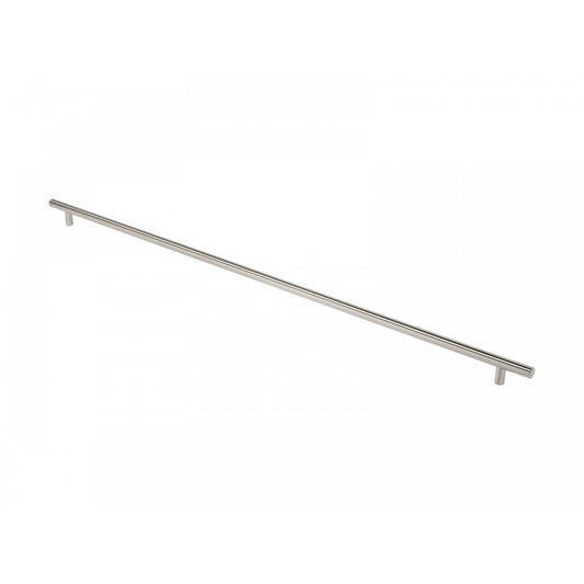 Carlisle Brass Satin Stainless Steel Straight T Pull Handles 30mm Dia, 1630mm Centres PCT11800SSS