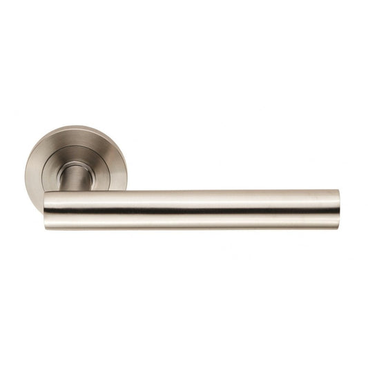 Carlisle Brass Satin Stainless Steel SWL Philadelphia Lever on Rose SWL1194SSS