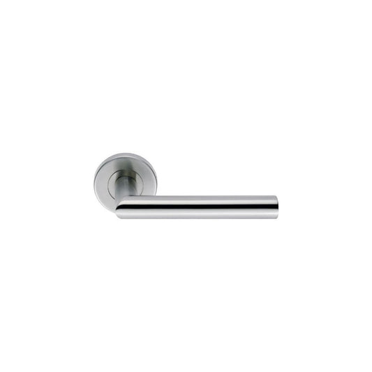Carlisle Brass Satin Stainless Steel SWL Treviri Lever on Rose SWL1192SSS