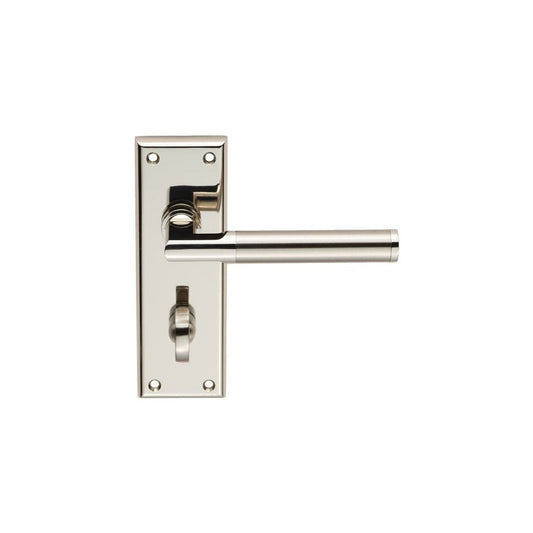 Carlisle Brass Sessanta Lever on Backplate Bathroom Retail Packaging SZR063PNSN/RP