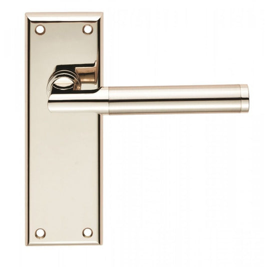 Carlisle Brass Sessanta Lever on Backplate Latch Boxed SZR062PNSN
