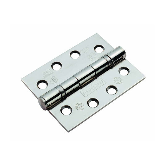 Carlisle Brass Square Grade 13 Ball Bearing Hinge, Grade 316 Bright Stainless Steel CEN1433/13BSS