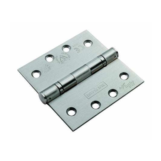 Carlisle Brass Square Grade 13 Ball Bearing Hinge, Grade 316 Satin Stainless Steel CEN1443/13SSS