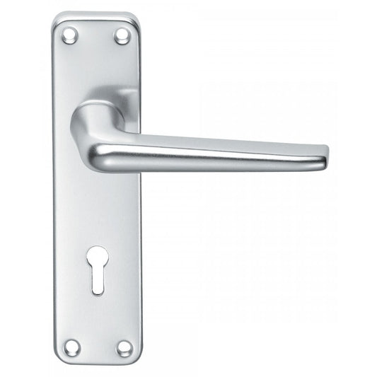 Carlisle Brass Standard Lock Boxed Aluminium Lever on Lock Backplate SAA21