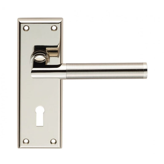 Carlisle Brass Standard Lock Boxed Sessanta Lever on Backplate SZR061PNSN