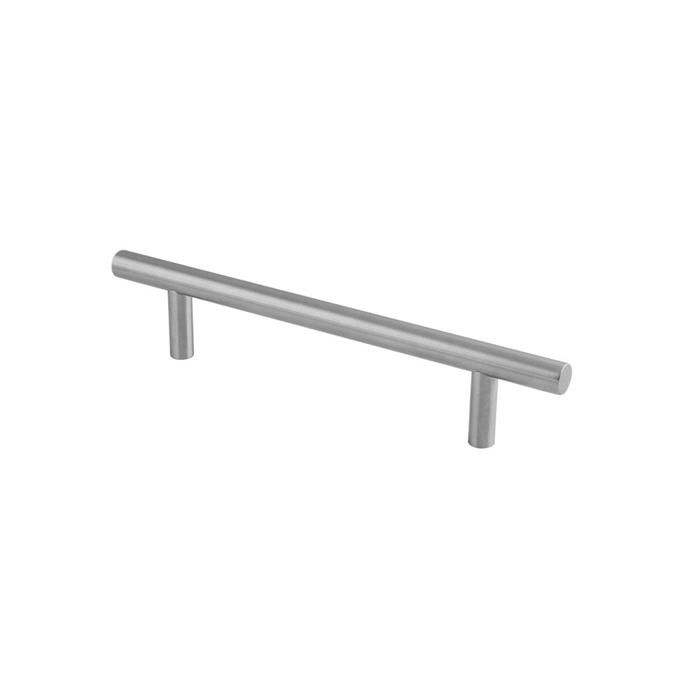 Carlisle Brass Straight T-Bar Pull Handle Grade 201 19mm Dia, 225mm Centres CSPT1225SSS/201