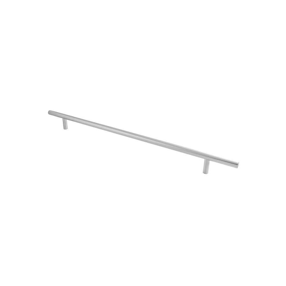 Carlisle Brass Straight T-Bar Pull Handle Grade 201 19mm Dia, 600mm Centres CSPT1600SSS/201