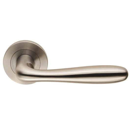 Carlisle Brass SWL Peninsula Lever on Rose SWL1127SSS