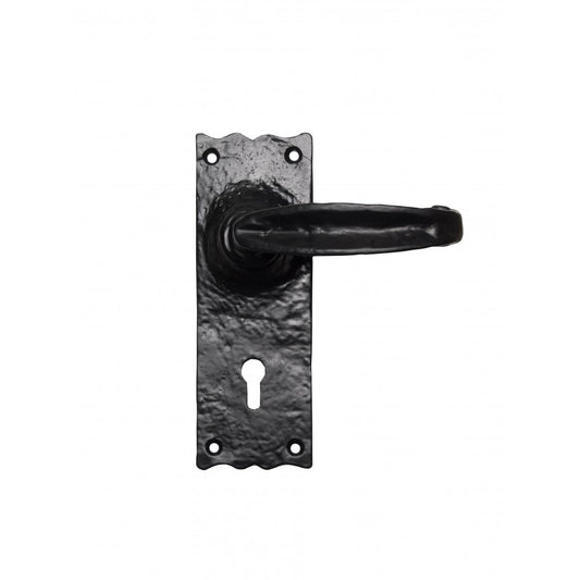 Carlisle Brass Traditional V Lever on Backplate Standard Lock Blister Pack LF5516/BP