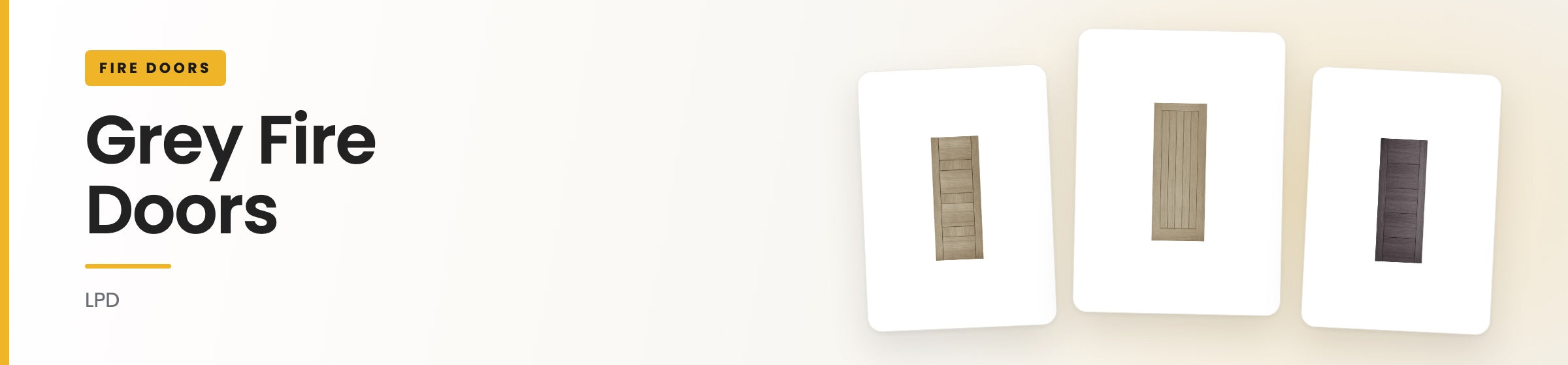 Grey Fire Doors