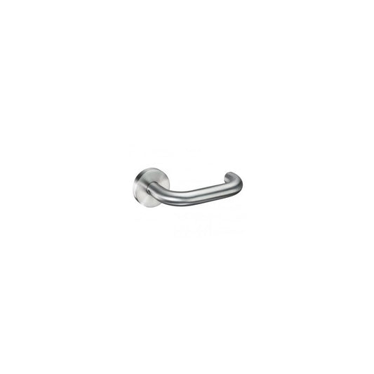 D2F ACCESSORIES A12 Door Handles with Satin Return to Door Lever A12110S