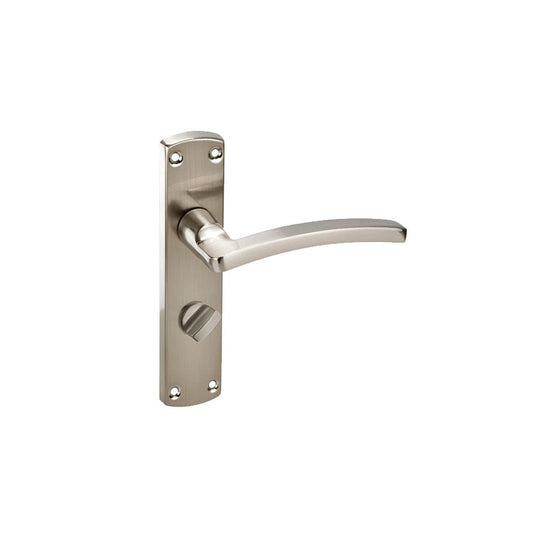 D2F ACCESSORIES Curved lever on bathroom plate N2616