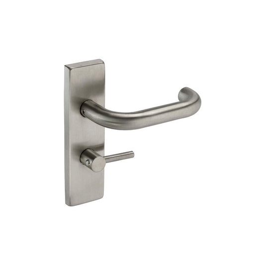 D2F ACCESSORIES Disabled Door Handle on Bathroom Lock Backplate J121572