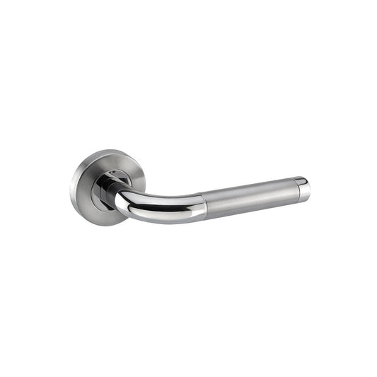D2F ACCESSORIES Lever on a 2 piece covered sprung rose Handle B3210D