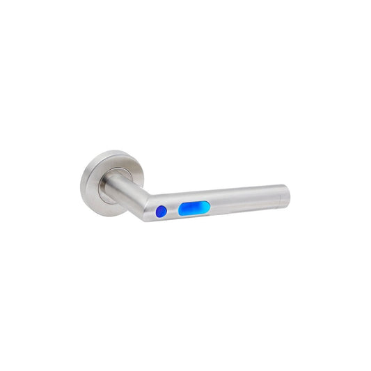 D2F ACCESSORIES Mitred lever on sprung rose Handle B3412SL