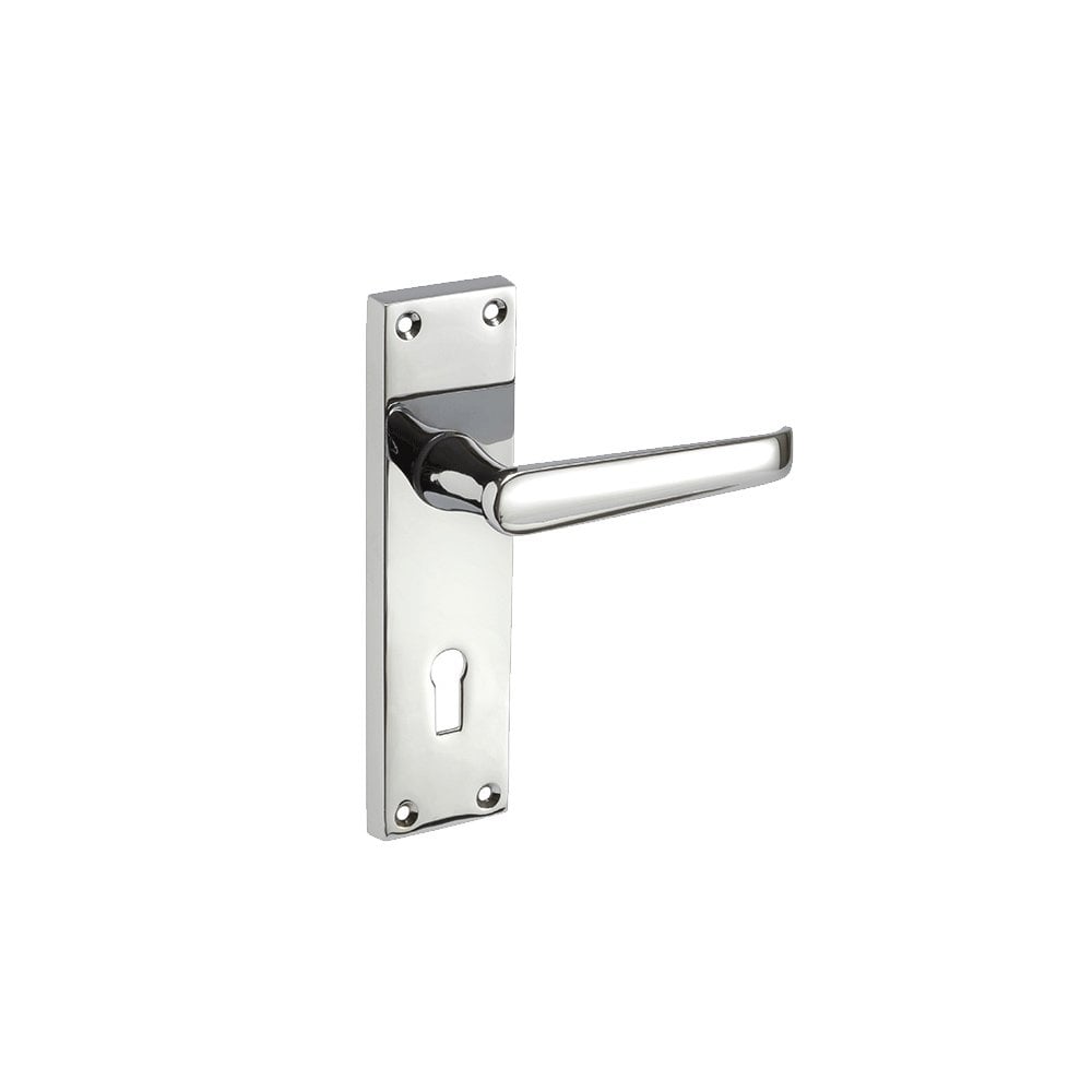 D2F ACCESSORIES Victorian Lever on Lock Plate M02013