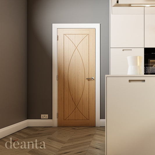Deanta Amalfi Fully Finished Internal Oak Door 35AMAXFSC