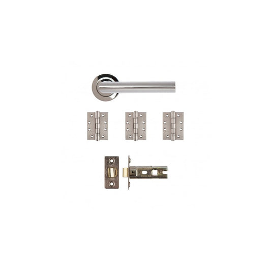 Deanta Ares Latch Kit Polished Chrome Finish ARELAK