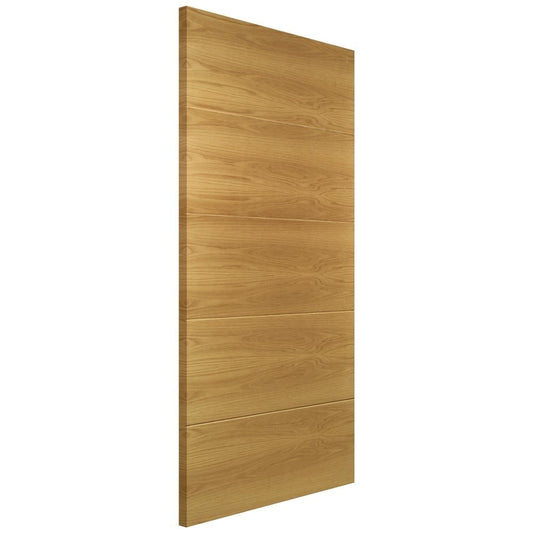 Deanta Augusta Fully Finished Internal Oak Fire Door 45AUGF/DXFSC
