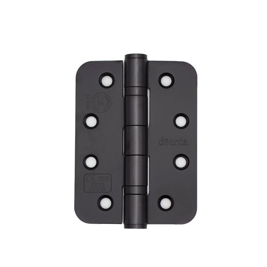 Deanta Black Steel BSEN1935 Grade13 Radius Hinges HR102763BL