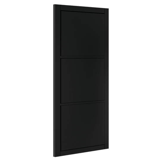 Deanta Camden Fully Finished Internal Black Door 35CAMBLP