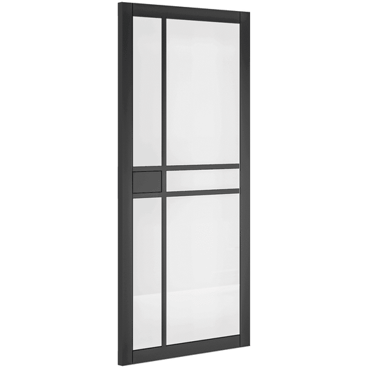 Deanta Dalston Black Fully Finished Glazed DALGBLP