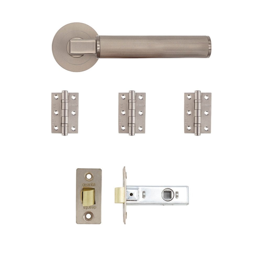 Deanta Delphi Satin Nickel Handle Pack DELLAKSN