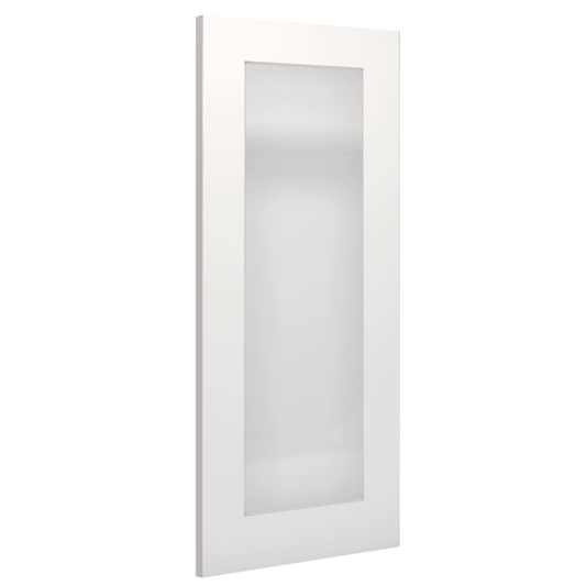 Deanta Denver White Primed Internal Door with Frosted Glass 35NM6GFWHP