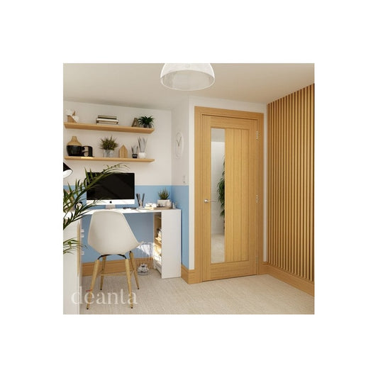 Deanta Ely Fully Finished Oak 1SL Glazed ELYCGSLXFSC