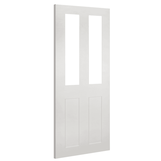Deanta Eton White Primed Internal Door with Clear Glass 35ETOGWHP