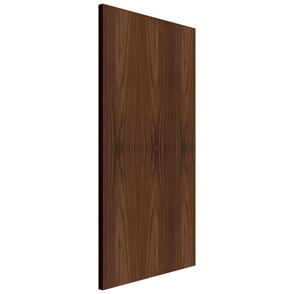 Deanta Flush Fully Finished Walnut FD30 6mm Lipping Fire Door 45FLWFDX