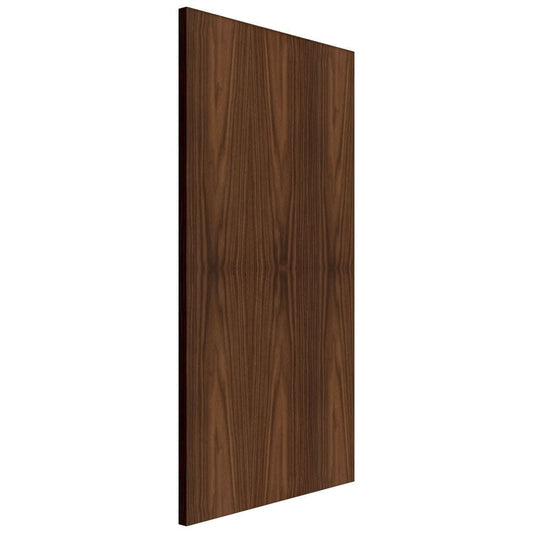 Deanta Flush Fully Finished Walnut FD30 6mm Lipping Fire Door 45FLWFDX