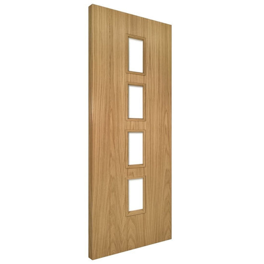 Deanta Galway Unfinished Oak Glazed 35GALCGUNX